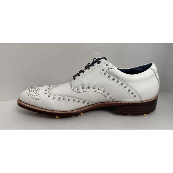 Robert Graham Golf Shoes Sport Sz 10.5 M Limited Edition‎ Leather Oxford Studded